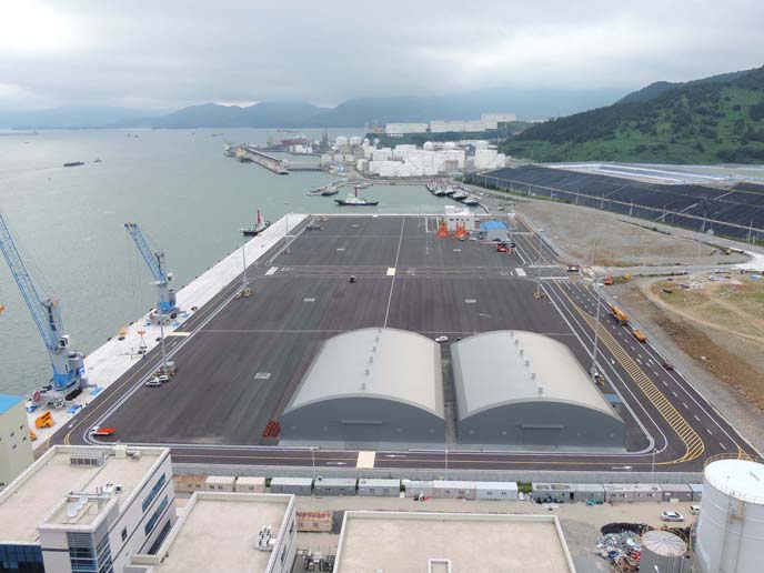 Private investment construction of general wharf in Gwangyang port Yeocheon