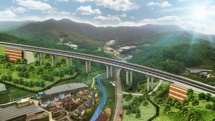 Cheongju-si national highway detour road (Bukil-Namil2) construction