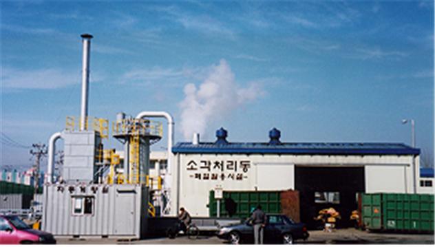 Doksan-dong comprehensive waste water processing facility construction