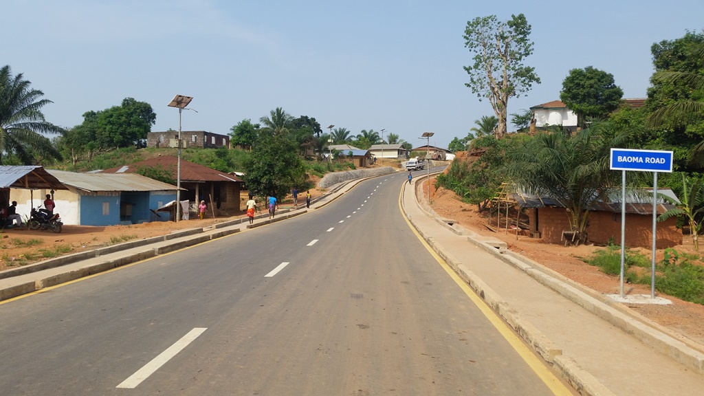 Sierra Leone Kailahun Township Road PJ