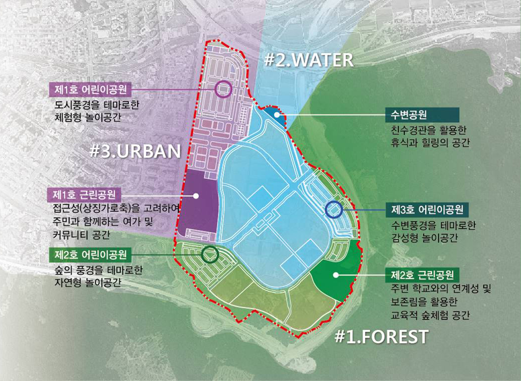 김해율하2지구 택지개발사업 조경공사