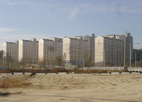 Zone 2 of A-3BL construction in Jecheon Gangjeo complex